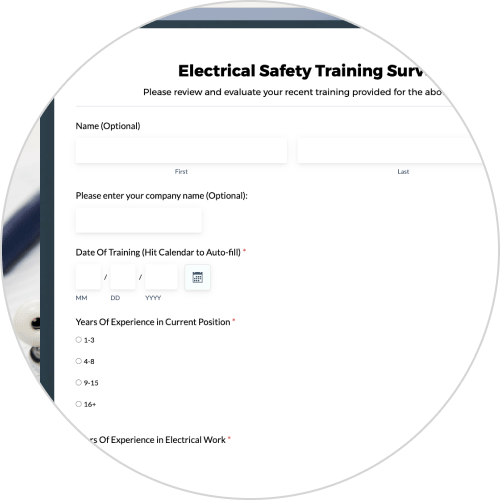 Set-up Digital Safety Forms